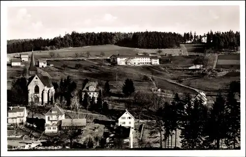 Ak Hammelbach Grasellenbach im Odenwald, Kirche, Kinderkurheim