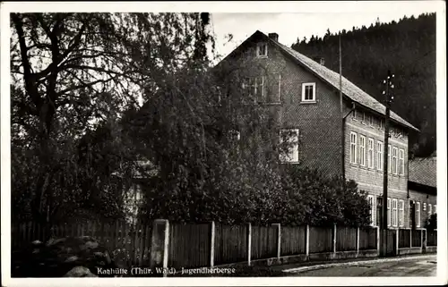 Ak Katzhütte im Schwarzatal, Jugendherberge