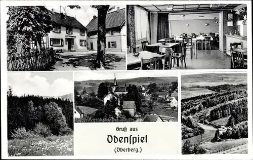 Ak Odenspiel Reichshof, Gasthof und Pension Weyer, Inh. Wilh. Rothstein