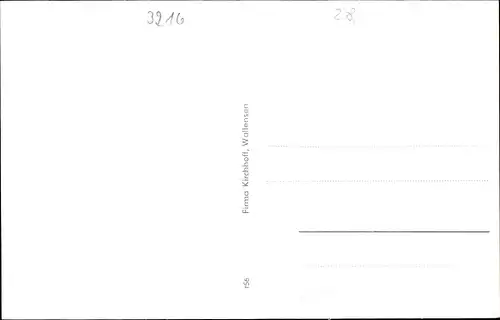 Ak Wallensen Salzhemmendorf Niedersachsen, Panorama, Geschäft Kirchhoff, Freibad