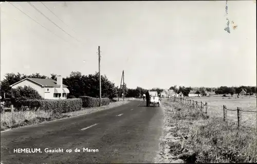 Ak Hemelum Súdwest Fryslân Friesland Niederlande, Gezicht op de Maren