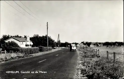 Ak Hemelum Súdwest Fryslân Friesland Niederlande, Gezicht op de Maren