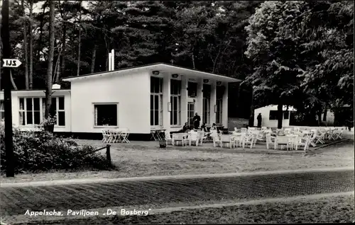 Ak Appelscha Fryslân Friesland, Paviljoen De Bosberg