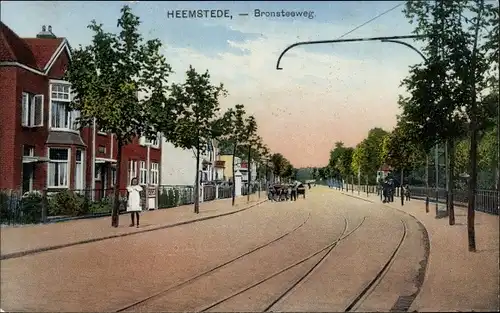 Ak Heemstede Nordholland Niederlande, Bronsteeweg