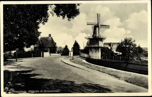 Ak Heemstede Nordholland Niederlande, Molentje in Groenendaal