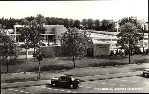 Ak Heemstede Nordholland Niederlande, Zwembad Groenendaal