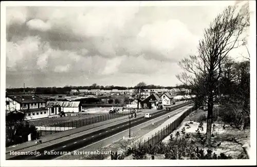 Ak Heemstede Nordholland Niederlande, Panorama Rivierenbuurt