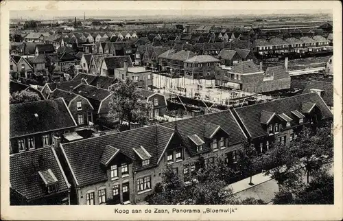 Ak Koog aan de Zaan Nordholland Niederlande, Panorama Bloemwijk