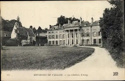 Ak Ouilly-le-Tesson Calvados, Le Chateau d'Assy