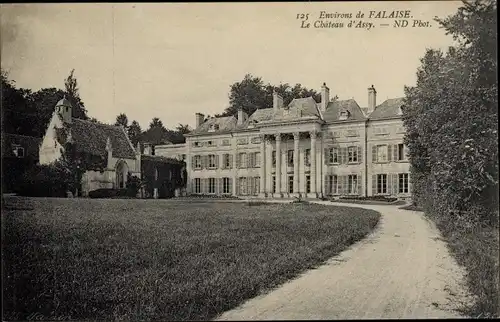 Ak Ouilly-le-Tesson Calvados, Chateau d'Assy