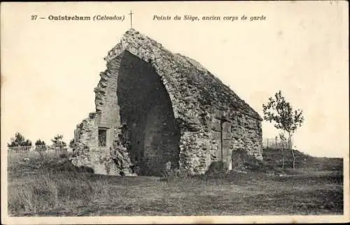 Ak Ouistreham Calvados, Pointe du Siege, ancien corps de garde