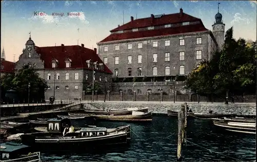 Ak Hansestadt Kiel, Königliches Schloss