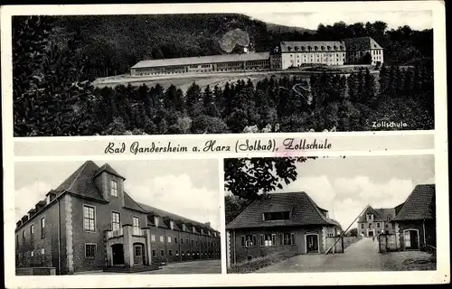 Ak Bad Gandersheim am Harz, Zollschule