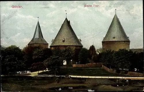 Ak Goslar am Harz, Breite Tor