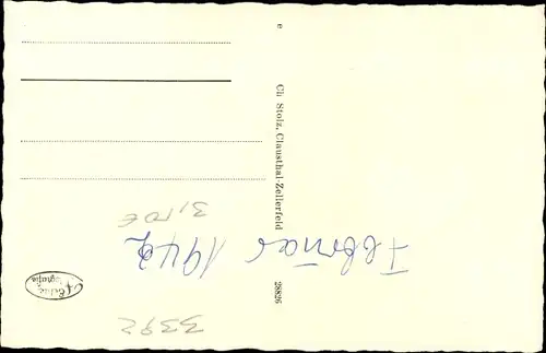 Ak Clausthal Zellerfeld im Oberharz, Polstertal