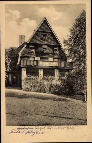 Ak Braunlage im Oberharz, Kinderheim Wetzel, Jermerstein 3