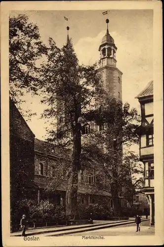 Ak Goslar am Harz, Marktkirche