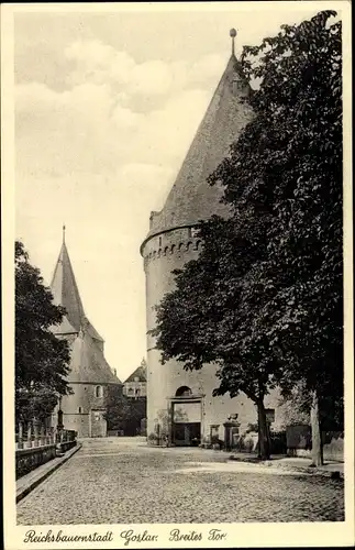 Ak Goslar am Harz, Breites Tor