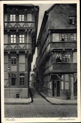 Ak Goslar am Harz, Münzstraße