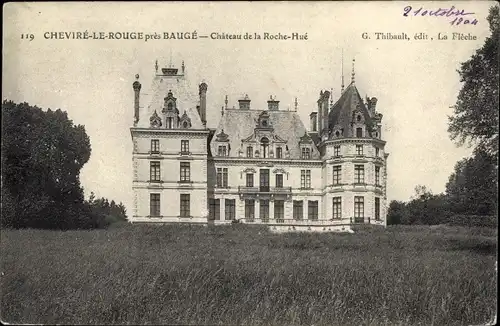 Ak Cheviré le Rouge Maine et Loire, Chateau de la Roche Hue