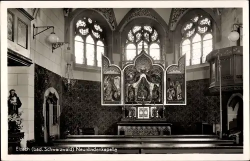 Ak Elzach im Schwarzwald, Neulindenkapelle