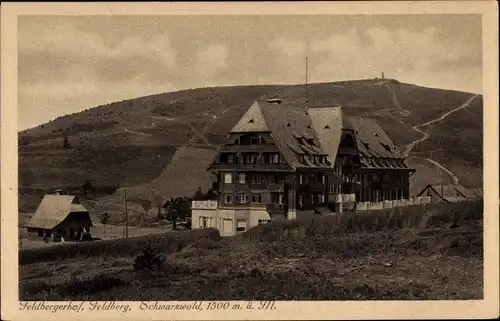 Ak Feldberg im Schwarzwald, Feldbergerhof