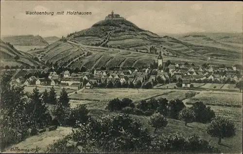 Ak Holzhausen in Thüringen, Veste Wachsenburg