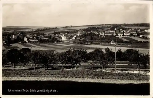 Ak Schlotheim in Thüringen, Gesamtansicht