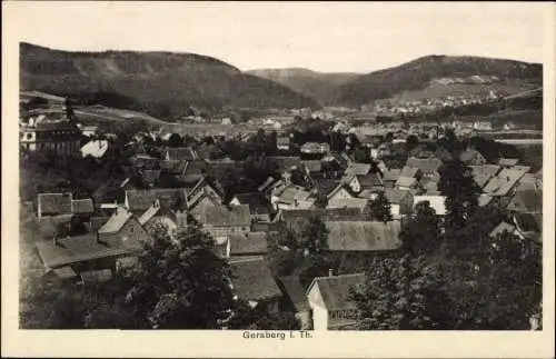 Ak Geraberg in Thüringen, Panorama