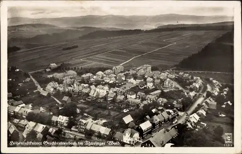 Ak Großbreitenbach in Thüringen, Fliegeraufnahme, Klinke 11213