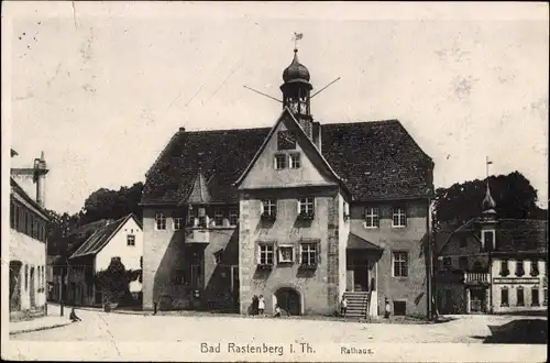 Ak Rastenberg in Thüringen, Rathaus