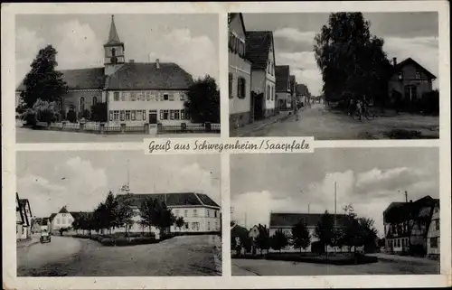 Ak Schwegenheim in Rheinland Pfalz, Ortsansichten