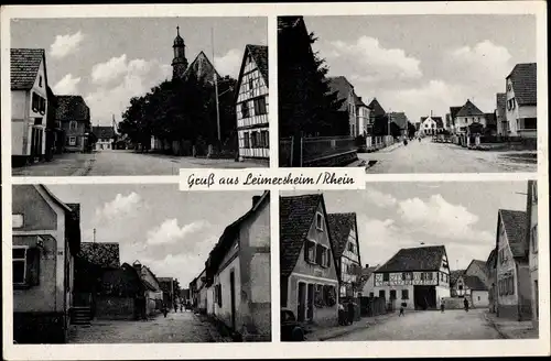 Ak Leimersheim Rülzheim in Rheinland Pfalz, Ortsansichten, Lebensmittelgeschäft