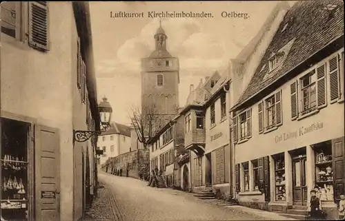 Ak Kirchheimbolanden in der Pfalz, Oelberg, Handlung, Kirchturm
