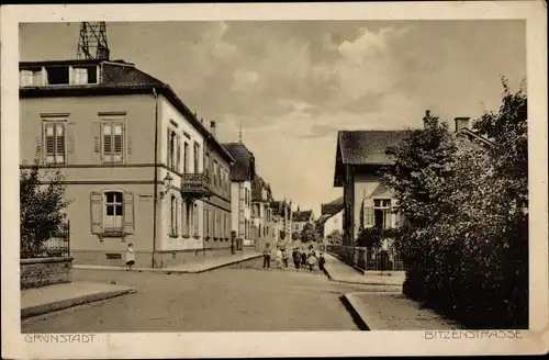 Ak Grünstadt in der Pfalz, Bitzenstraße