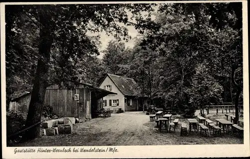 Ak Wendelstein in Mittelfranken, Gaststätte Hinter-Wernloch