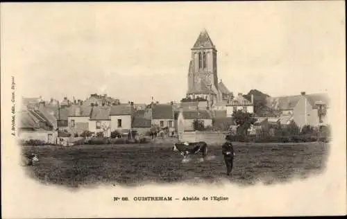 Ak Ouistreham Calvados, Abside de l'Eglise