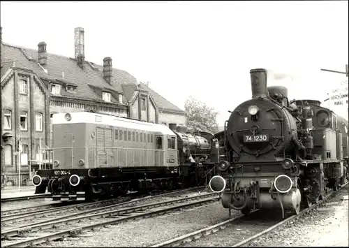 Foto Deutsche Eisenbahn, Dampflok 741230, 107 004 4