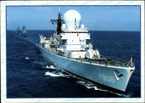 Ak Niederländisches Kriegsschiff, Hr. Ms. De Ruyter, F806, Geleidewapenfregat