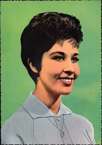 Ak Schauspielerin Helen Shapiro, Portrait