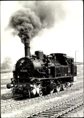 Foto Deutsche Eisenbahn, Dampflok, 74 1230