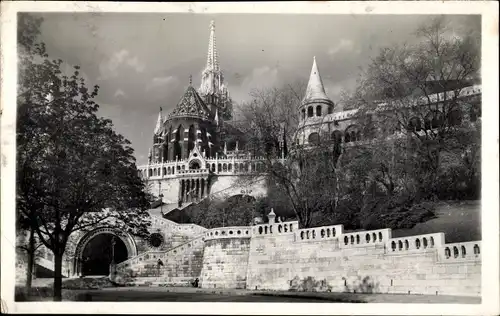 Ak Budapest Ungarn, Fischerbastei