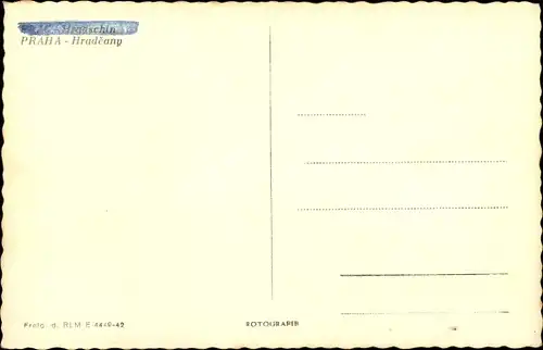 Ak Praha Prag Tschechien, Hradcany, Hradschin