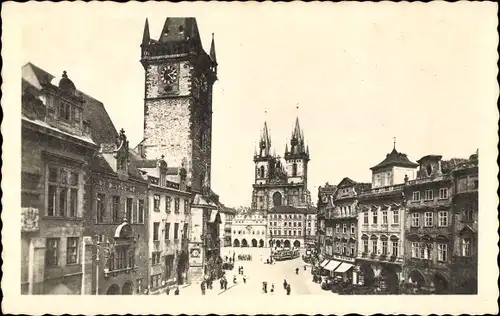 Ak Praha Prag Tschechien, Altstädter Ring