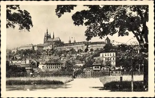 Ak Praha Prag Tschechien, Hradcany, Hradschin