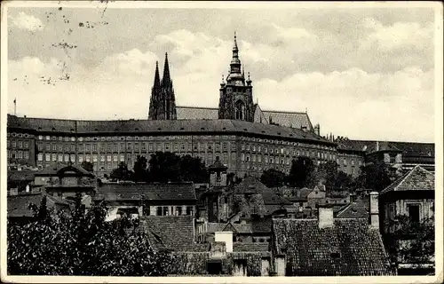 Ak Praha Prag Tschechien, Hradschin, Hradcany