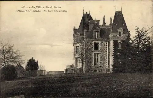 Ak Chenillé Changé Maine et Loire, Haut Rocher, Schloss