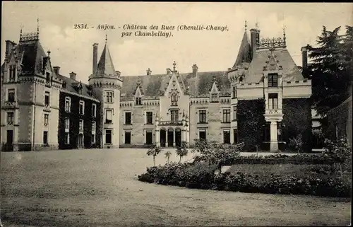 Ak Chenillé Changé Maine et Loire, Chateau des Rues