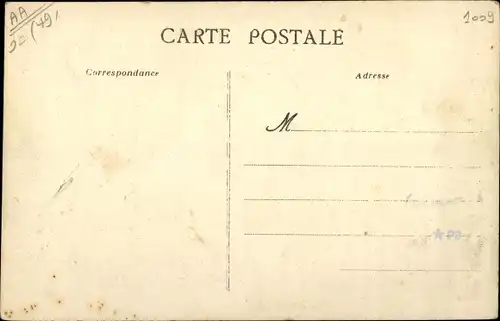 Ak Chenillé Changé Maine et Loire, Vue sur la Mayenne, prise du Haut Rocher