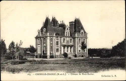 Ak Chenillé Changé Maine et Loire, Chateau de Haut Rocher